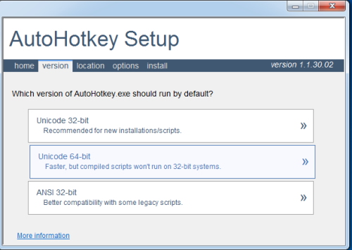 AutoHotkey安装方法2