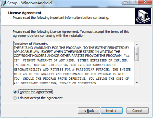 WindowsAndroid官方版安装教程2