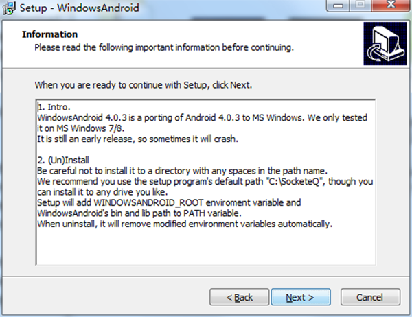 WindowsAndroid官方版安装教程3