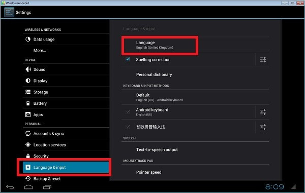 WindowsAndroid官方版如何设置中文2
