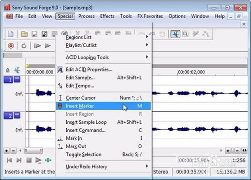 Sound Forge电脑版音频拆分2