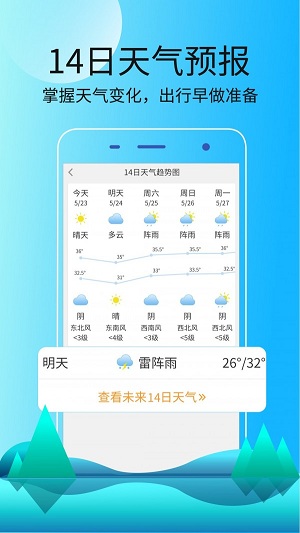 好看天气app