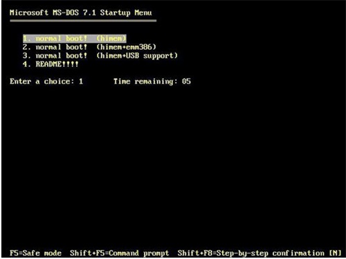 矮人DOS工具箱最新版使用方法4