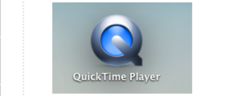 quicktime player录制视频教程1