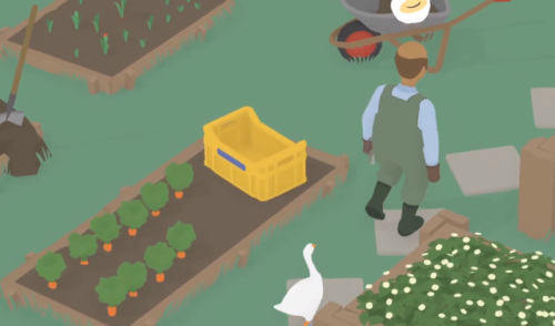 捣蛋鹅怎么让园丁戴上遮阳帽