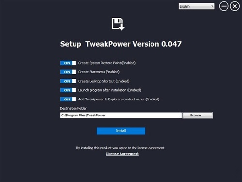 TweakPower安装方法1