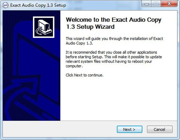 Exact Audio Copy安装说明