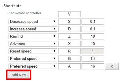 Video  Speed  Controller插件使用方法4