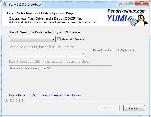 YUMI启动盘制作软件