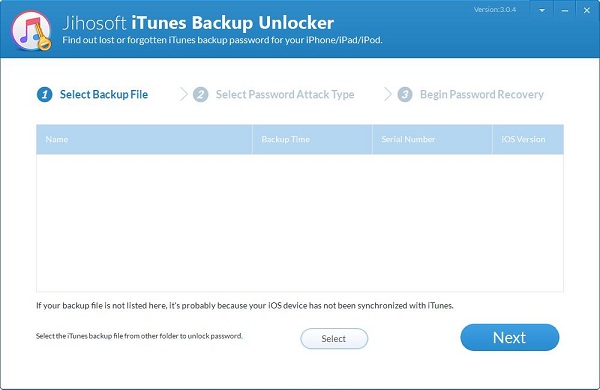 iTunes备份解锁软件