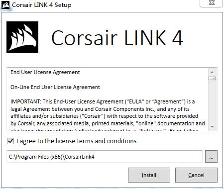 Corsair Link中文版安装步骤1