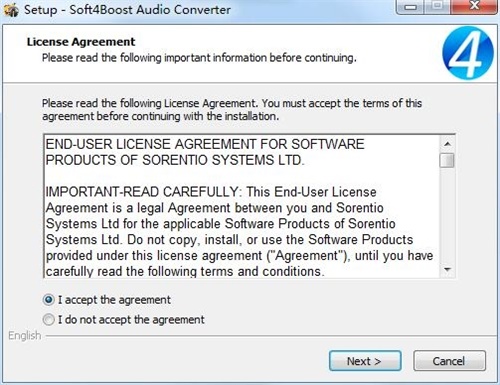 Soft4Boost Audio Converter安装教程2