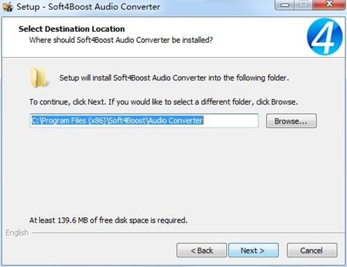 Soft4Boost Audio Converter安装教程3