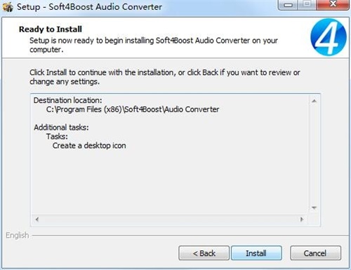Soft4Boost Audio Converter安装教程4