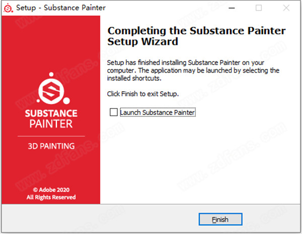 substance painter2021安装步骤6
