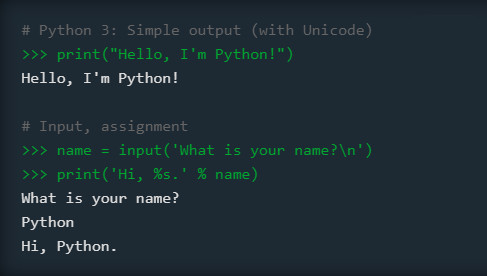 Python命令参数