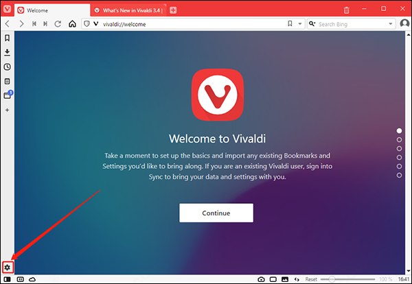 Vivaldi浏览器官方版软件中文设置教程1