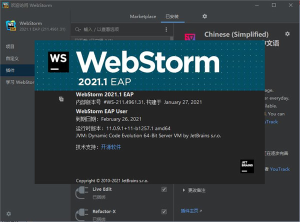 jetbrains webstorm 11.0