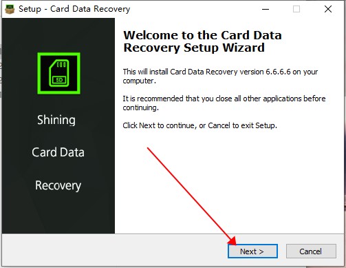 存储卡数据恢复软件免费版安装教程2