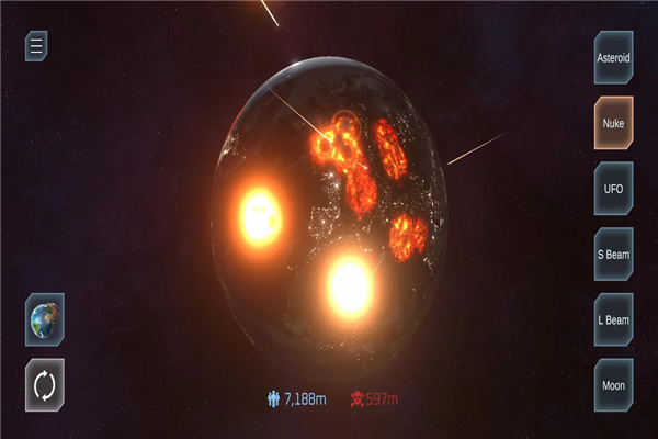 星球毁灭模拟器九游版游戏亮点