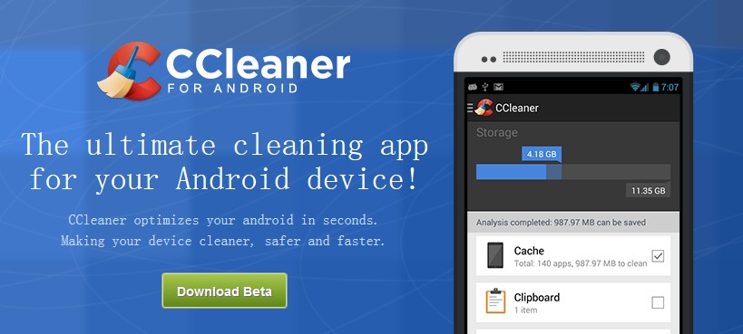 ccleaner安卓版实测1
