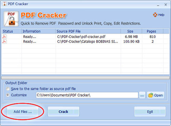 PDF Cracker破解版使用方法2