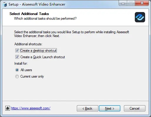 Aiseesoft Video Enhancer安装教程
