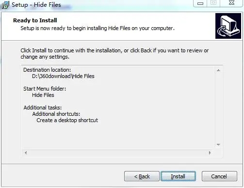 VovSoft Hide Files破解版安装步骤5