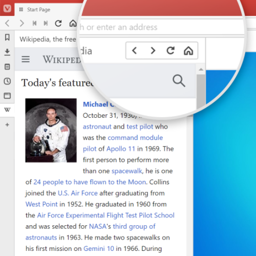 Vivaldi浏览器电脑版网页面板2