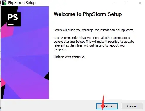 PHPStorm2022.1破解版安装步骤1