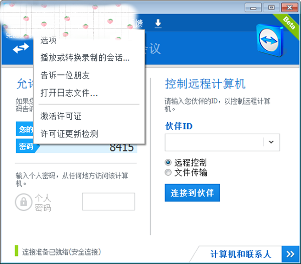 teamviewer9破解版使用方法3