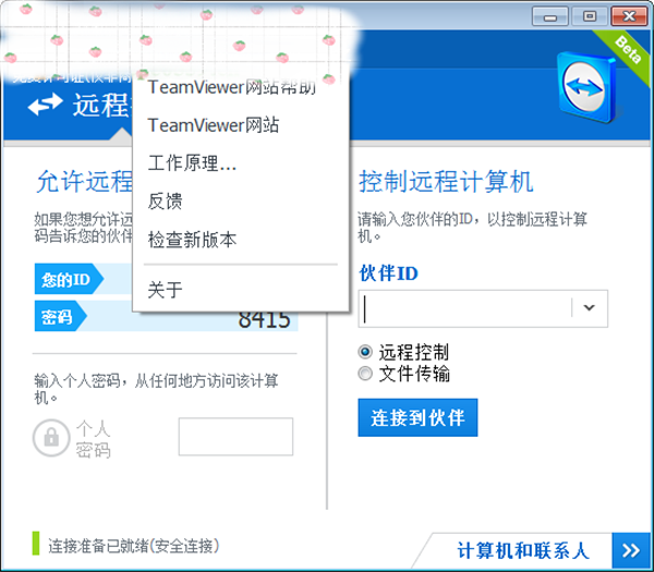 teamviewer9破解版使用方法4