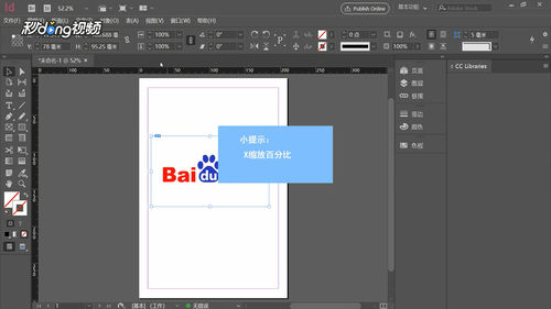 Adobe InDesign CS4如何快速缩小置入的图片4