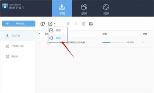 Apowersoft视频下载王使用方法3