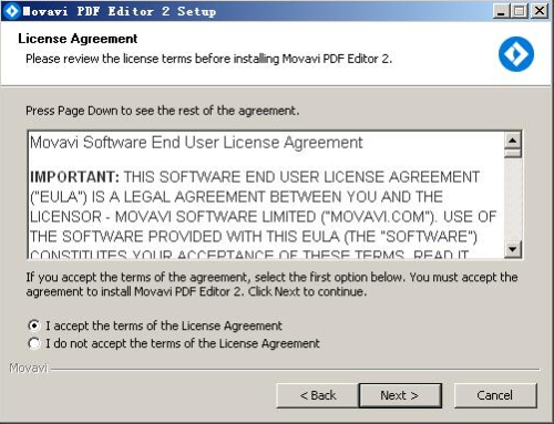 Movavi PDF Editor安装步骤3