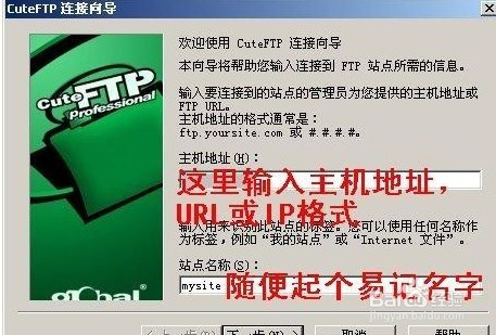 cuteftp9破解版如何连接站点2