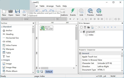 Quick  'n  Easy  Web  Builder使用方法2