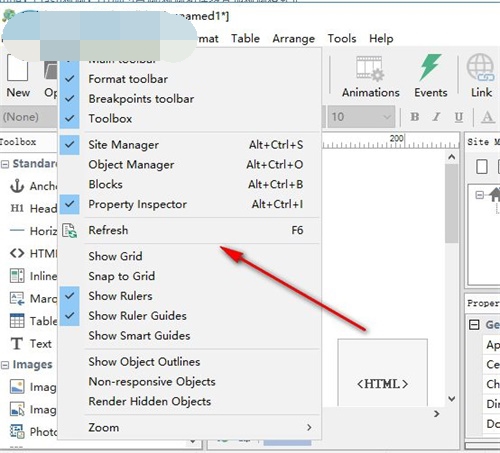 Quick  'n  Easy  Web  Builder使用方法3