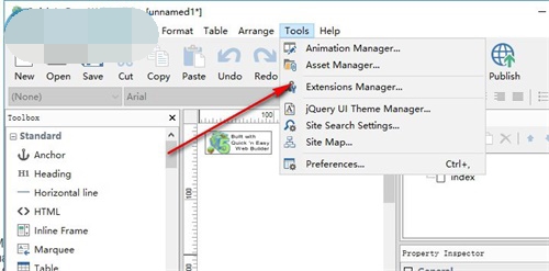 Quick  'n  Easy  Web  Builder使用方法6