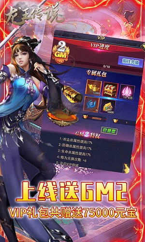 龙王传说无限金币版下载 v1.0.0 无限送元宝版